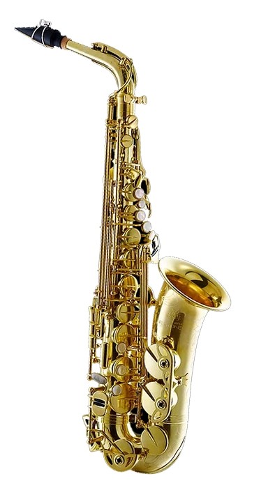 Saxofone Alto em Mib - Forestone - Sem Laque (latão natural) - MOD. RX - c/ Estojo
