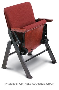 Cadeiras para audiência WENGER mod. PORTABLE AUDIENCE CHAIRS